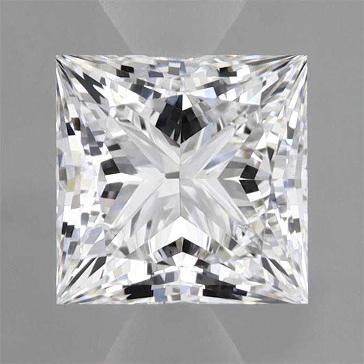 1.54ct Princess E VS1 Lab Created Diamond