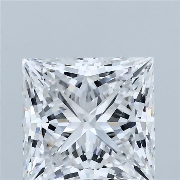 2.06ct Princess D VVS2 Lab Created Diamond