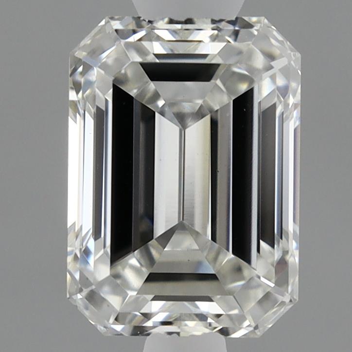 0.94ct Emerald F VVS2 Lab Created Diamond