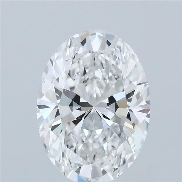 2.09ct Oval E VS1 Lab Created Diamond
