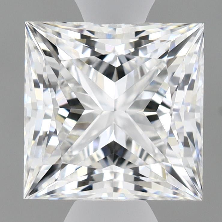 1.57ct Princess E VVS1 Lab Created Diamond