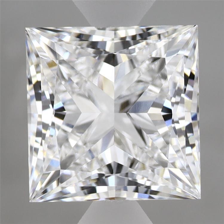 3.07ct Princess D VVS2 Lab Created Diamond