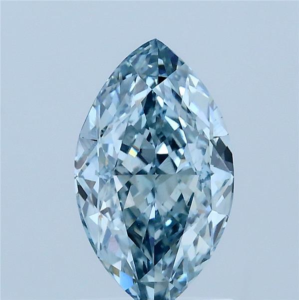 1.58ct Marquise FANCY INTENSE BLUE VS1 Lab Created Diamond