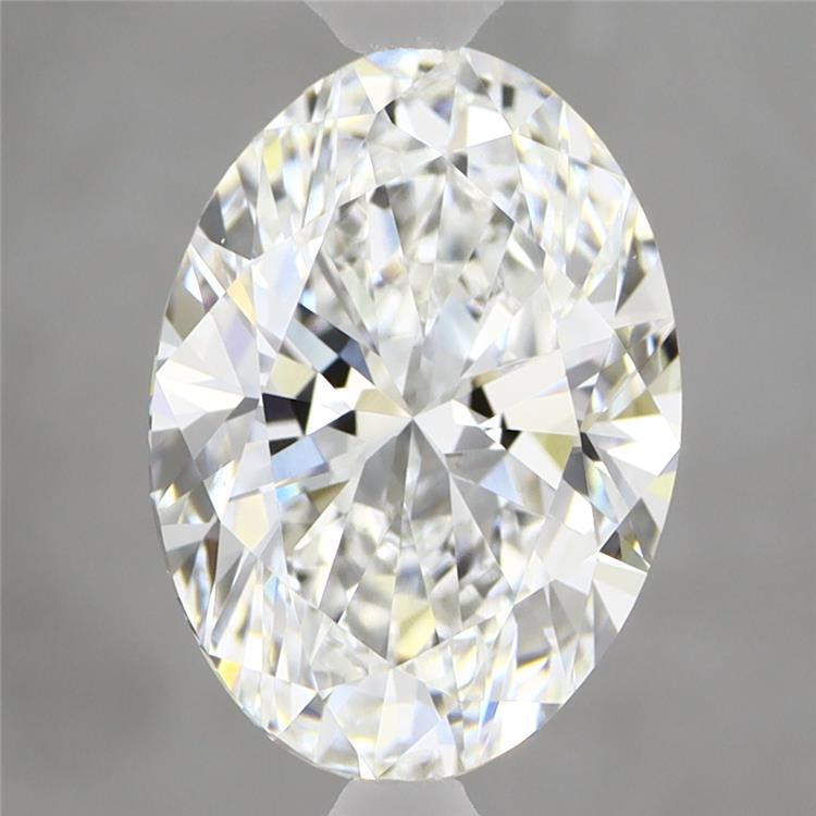3ct Oval E VVS2 Lab Created Diamond