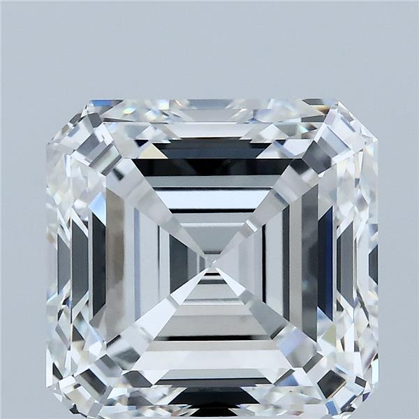 6.1ct Asscher E VVS2 Lab Created Diamond