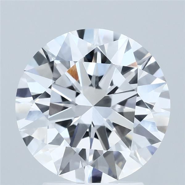 2.76ct Round E VVS2 Lab Created Diamond