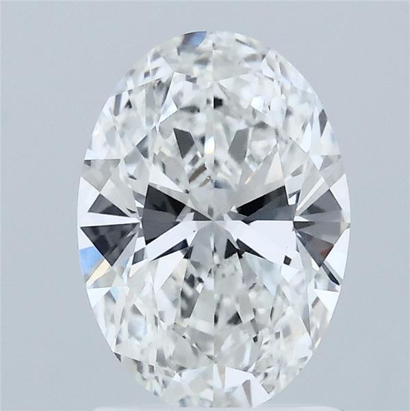 1.46ct Oval E VVS2 Lab Created Diamond