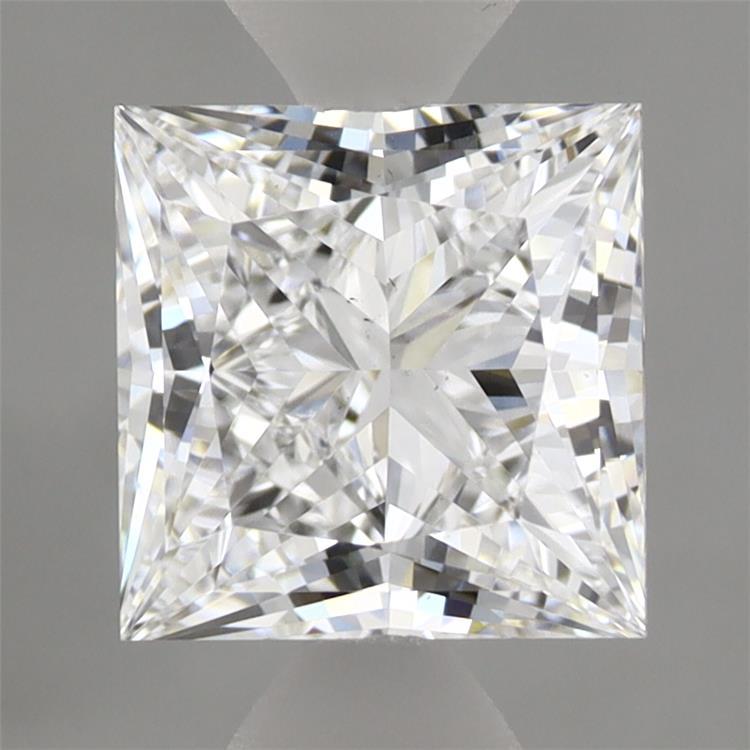 1.97ct Princess D VS2 Lab Created Diamond