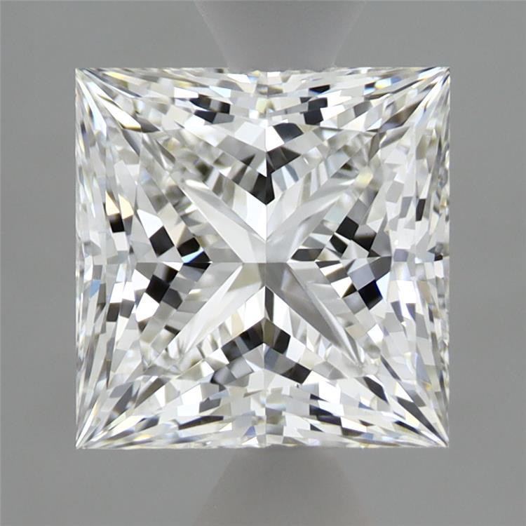 2.3ct Princess E VVS2 Lab Created Diamond