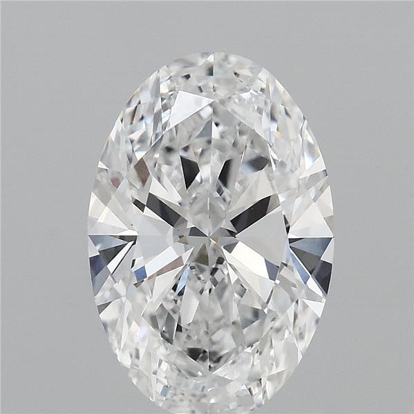 3.02ct Oval D VVS1 Lab Created Diamond