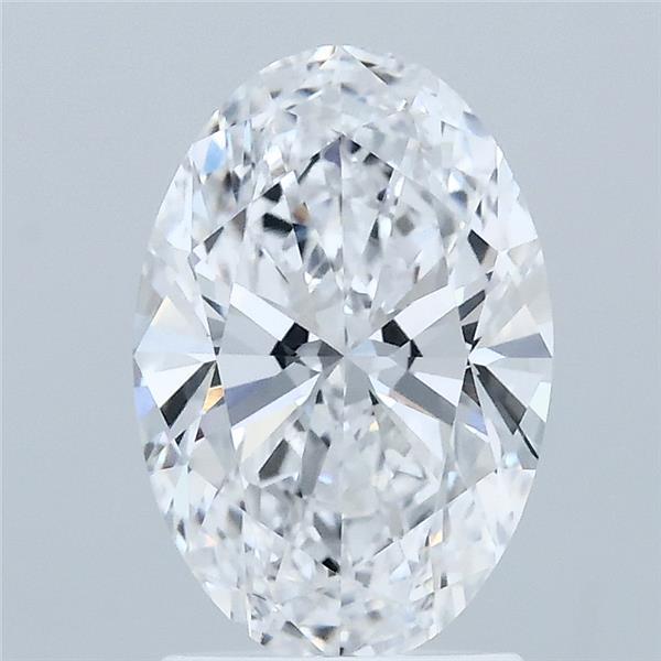 1.84ct Oval D VVS2 Lab Created Diamond