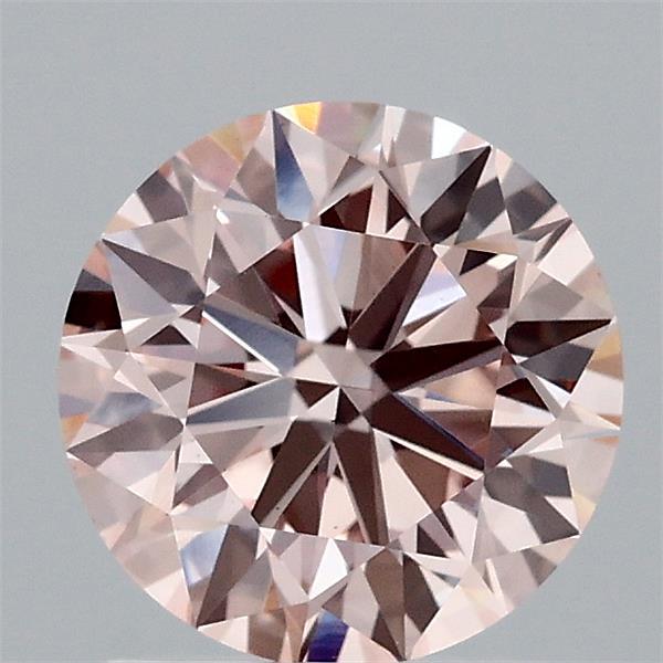 1.45ct Round FANCY PINK VS1 Lab Created Diamond