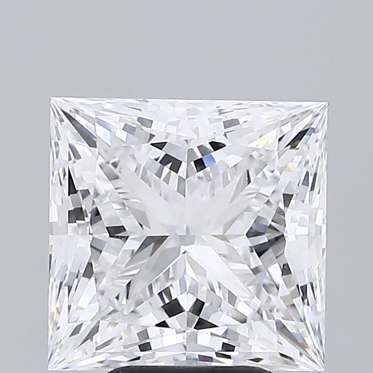 5.27ct Princess E VVS2 Lab Created Diamond