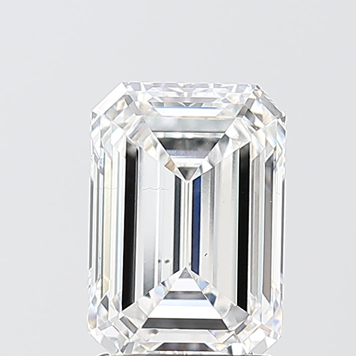 2ct Emerald E VS1 Lab Created Diamond