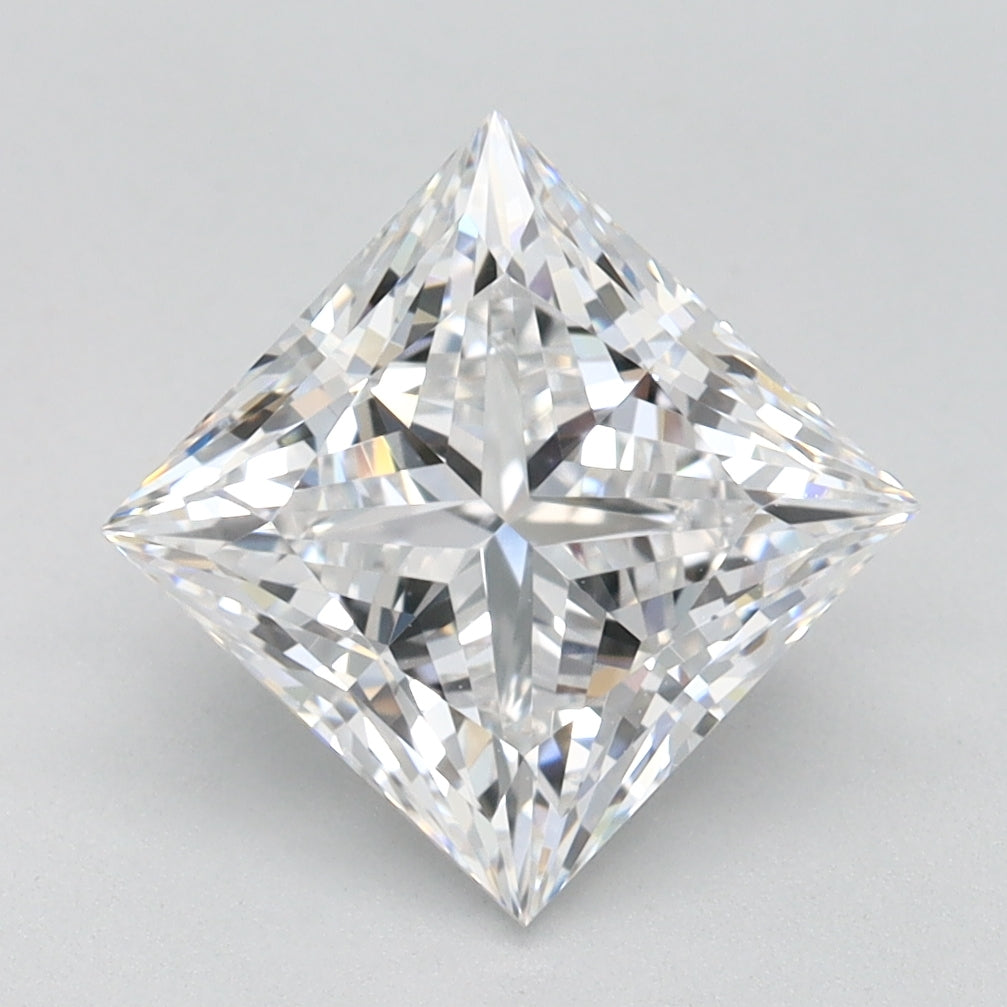2.08ct Princess D VVS1 Lab Created Diamond
