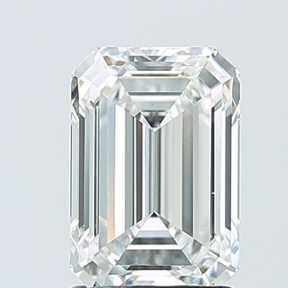 2.06ct Emerald E VVS2 Lab Created Diamond