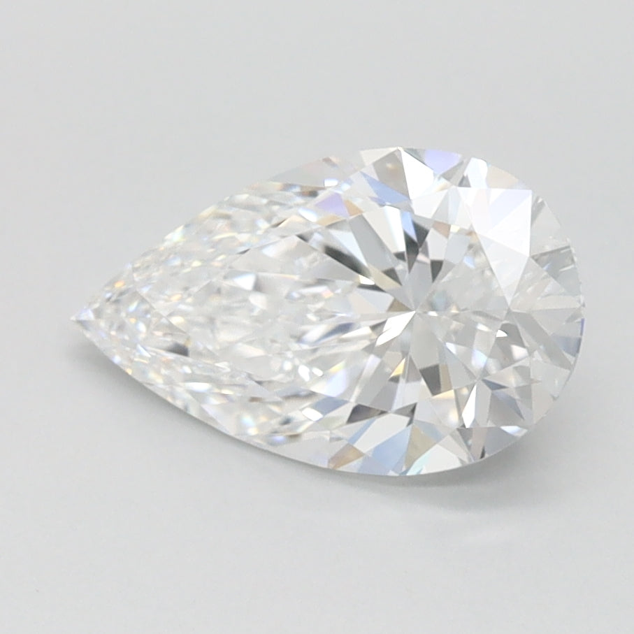 1.01ct Pear D IF Lab Created Diamond