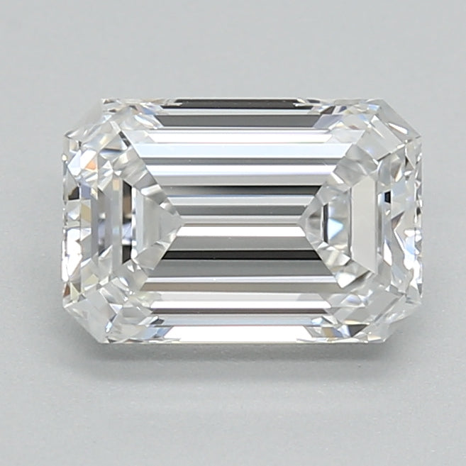 0.98ct Emerald D VS1 Lab Created Diamond