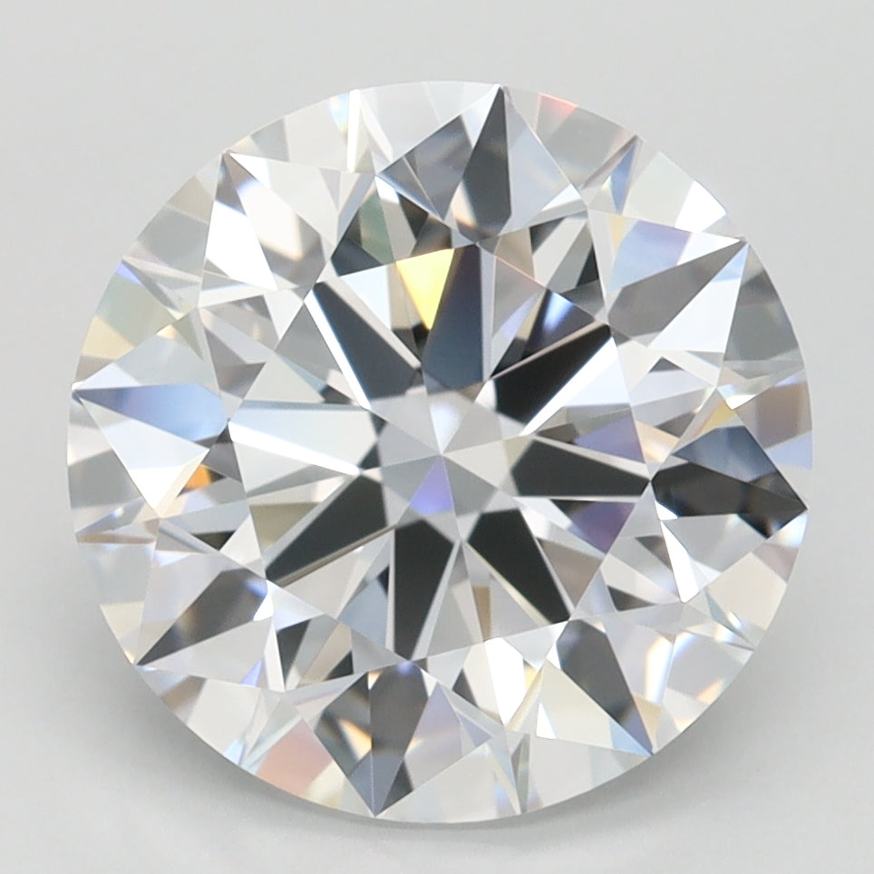 3.35ct Round D IF Lab Created Diamond