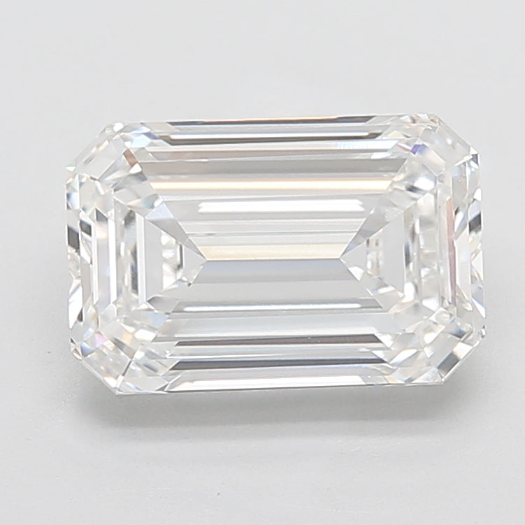 6.1ct Emerald D IF Lab Created Diamond