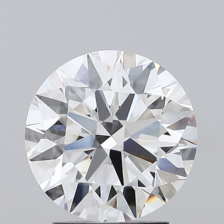 2.72ct Round F VVS2 Lab Created Diamond