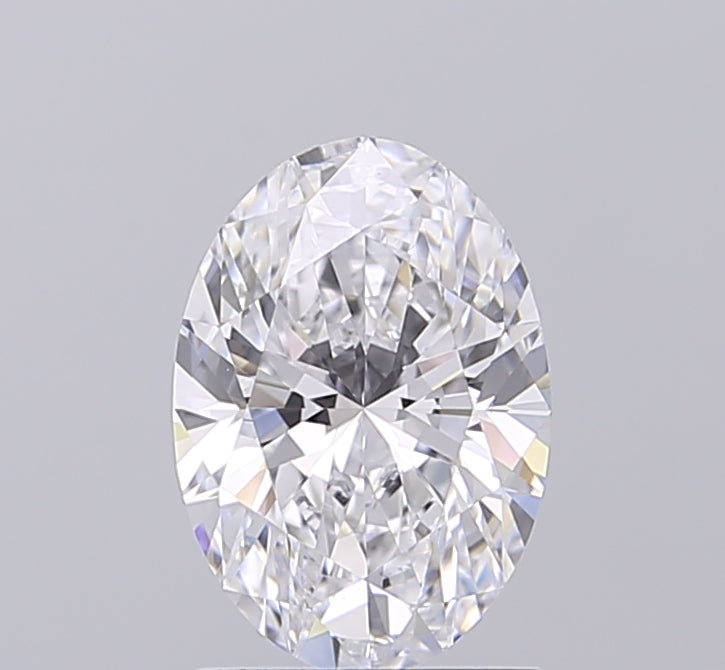 1.58ct Oval D VVS1 Lab Created Diamond