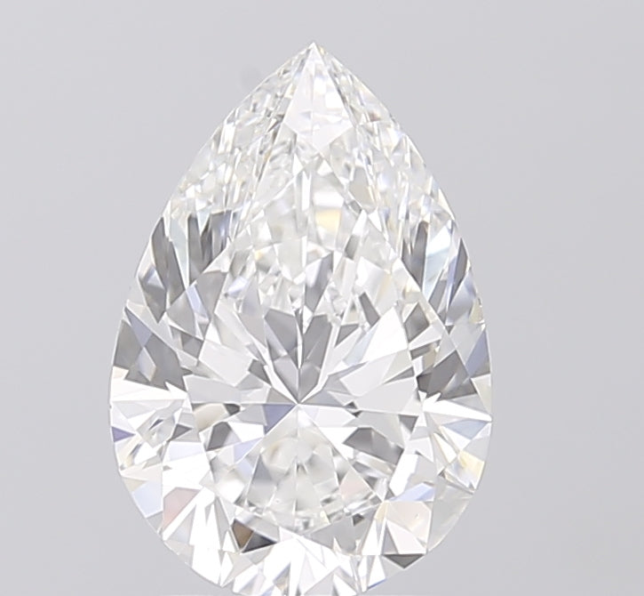 2.15ct Pear D VVS2 Lab Created Diamond