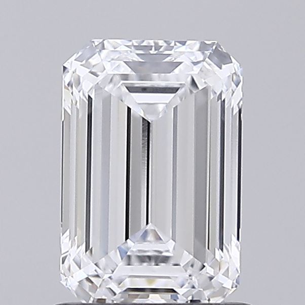 1.11ct Emerald D VVS2 Lab Created Diamond