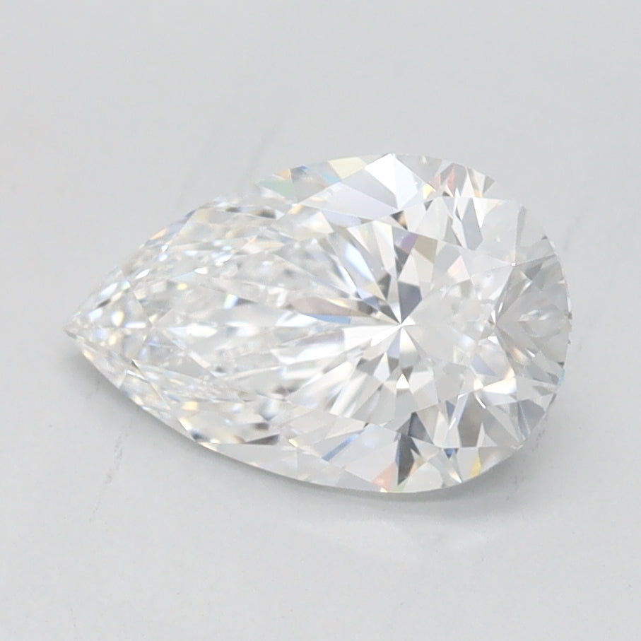 1.07ct Pear D VVS1 Lab Created Diamond