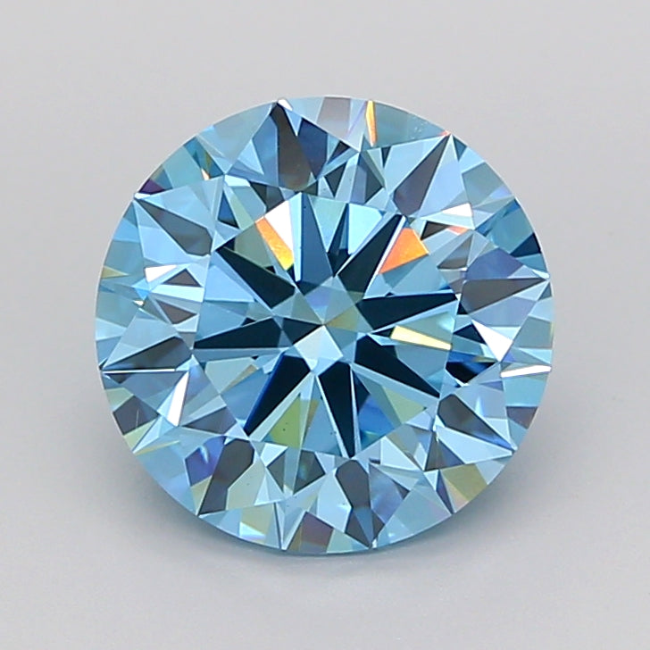 3.72ct Round  VS1 Lab Created Diamond