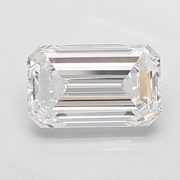 3.03ct Emerald D IF Lab Created Diamond