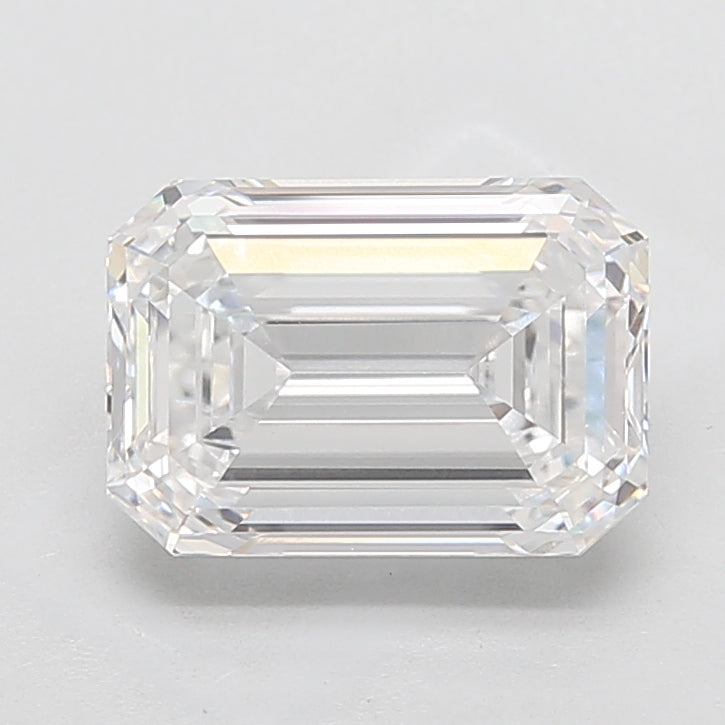 5.06ct Emerald D VVS2 Lab Created Diamond