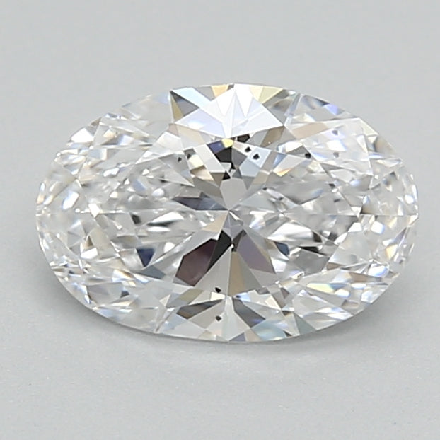0.99ct Oval D VS2 Lab Created Diamond