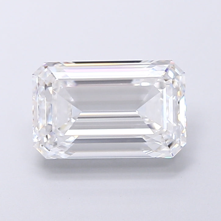 3.67ct Emerald D VVS2 Lab Created Diamond