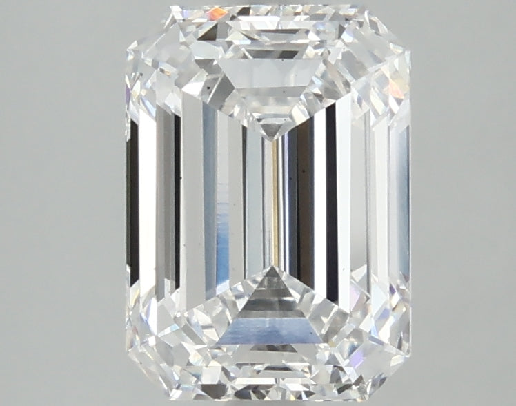 2.77ct Emerald D VS2 Lab Created Diamond
