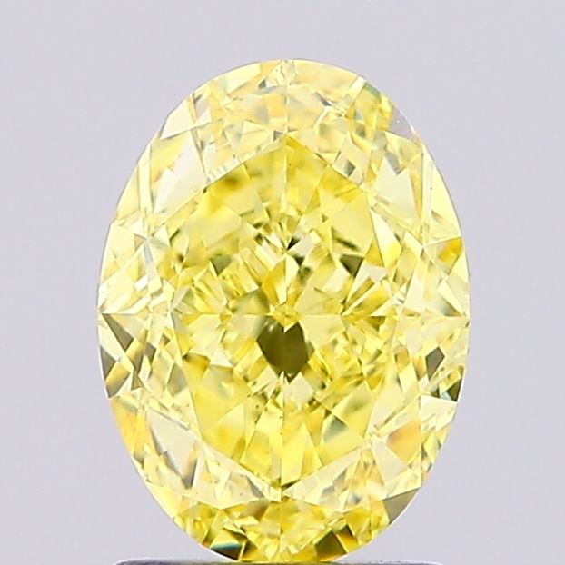 2.08ct Oval  VVS2 Lab Created Diamond