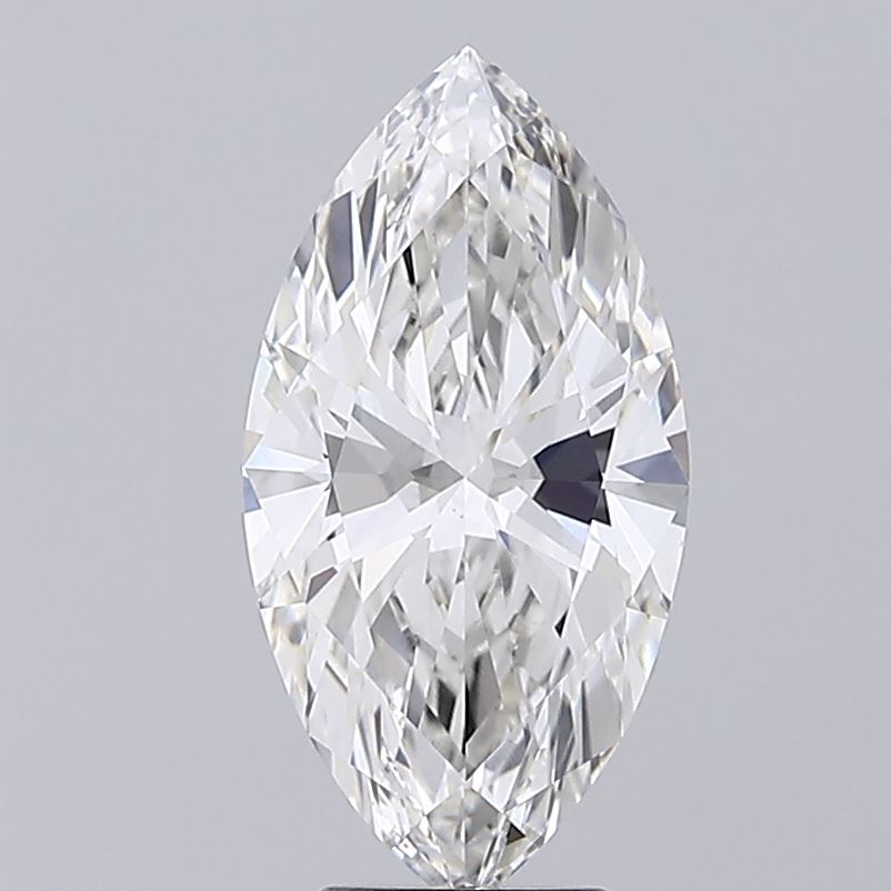 4.02ct Marquise G VVS2 Lab Created Diamond