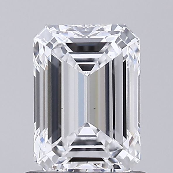 1ct Emerald D VS1 Lab Created Diamond