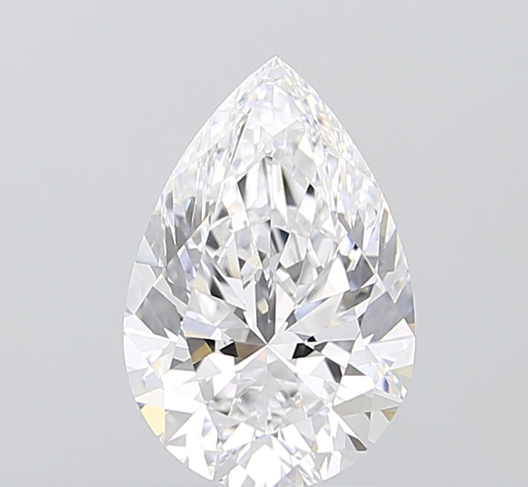 2.05ct Pear D VVS1 Lab Created Diamond
