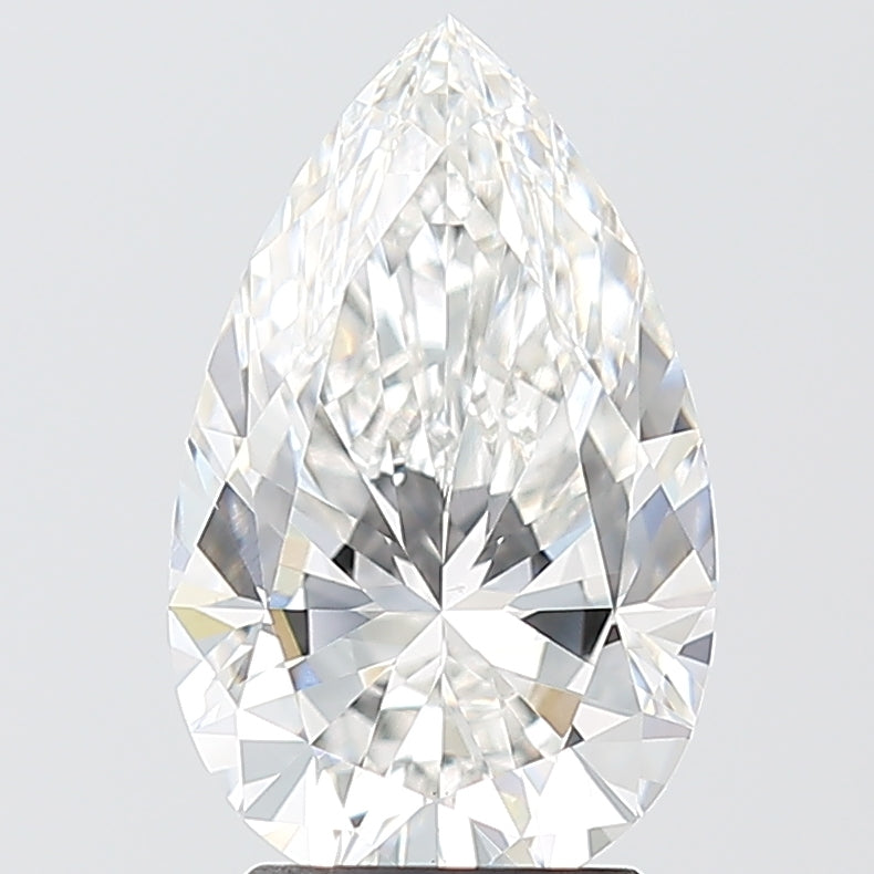 2.59ct Pear E VS1 Lab Created Diamond