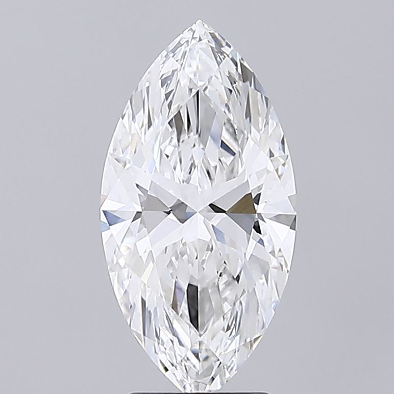 3.08ct Marquise E VVS2 Lab Created Diamond