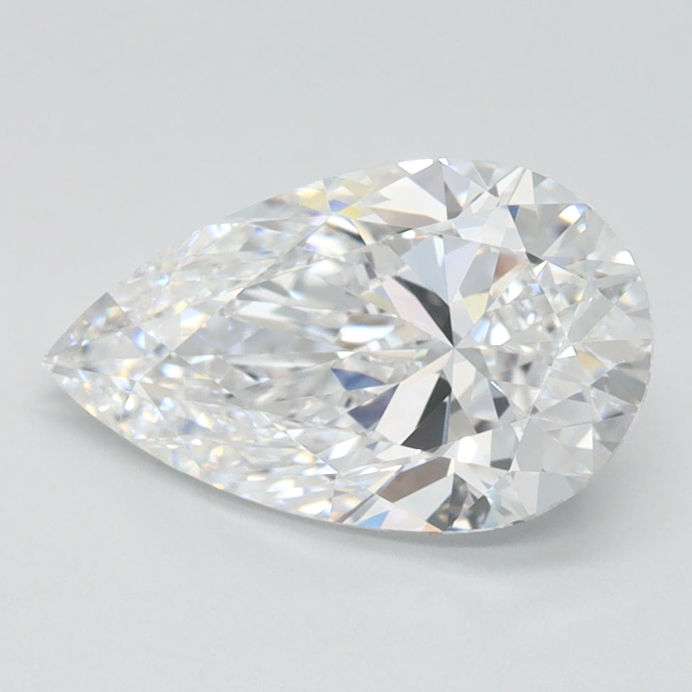 1.53ct Pear D VVS1 Lab Created Diamond