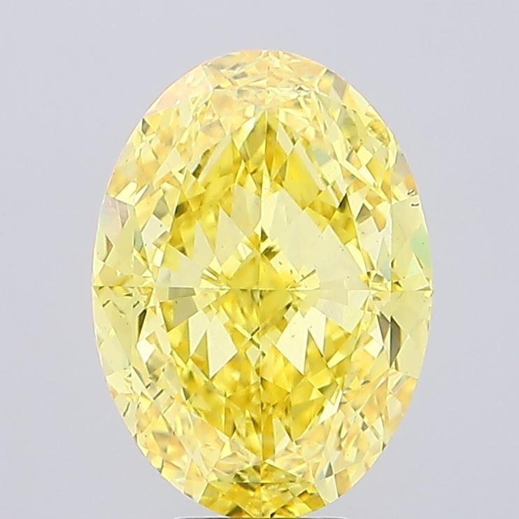 8.52ct Oval  VS2 Lab Created Diamond