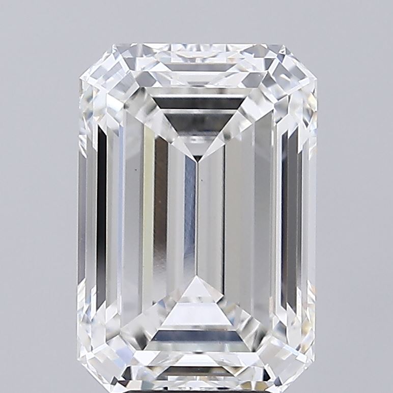 7.08ct Emerald G VVS2 Lab Created Diamond