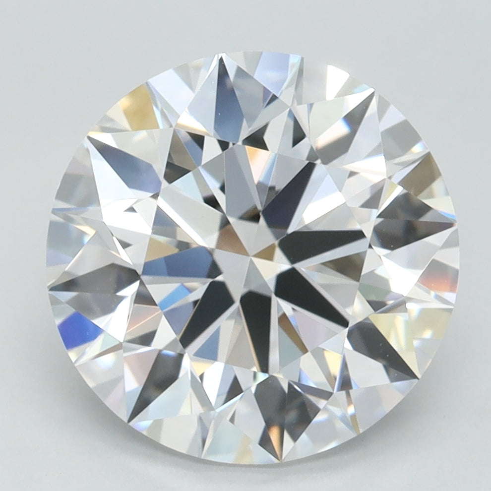 3.52ct Round D IF Lab Created Diamond