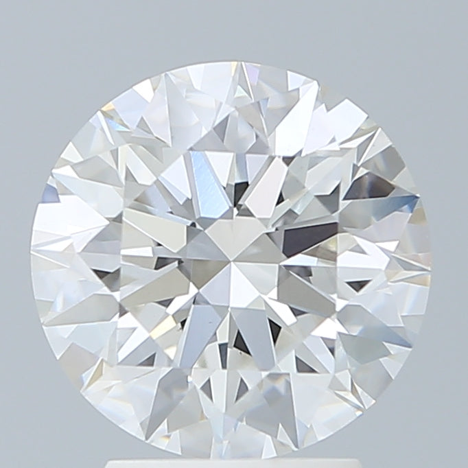 3.07ct Round F VS1 Lab Created Diamond