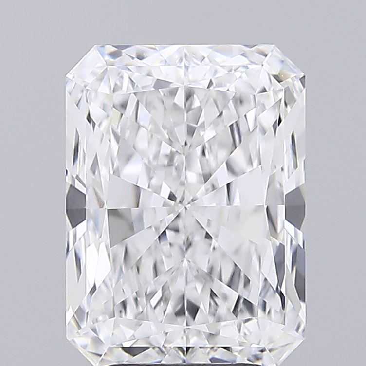 3.82ct Radiant D VVS2 Lab Created Diamond