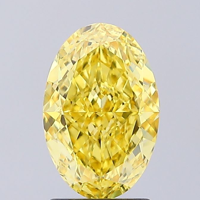 2.04ct Oval  VVS2 Lab Created Diamond