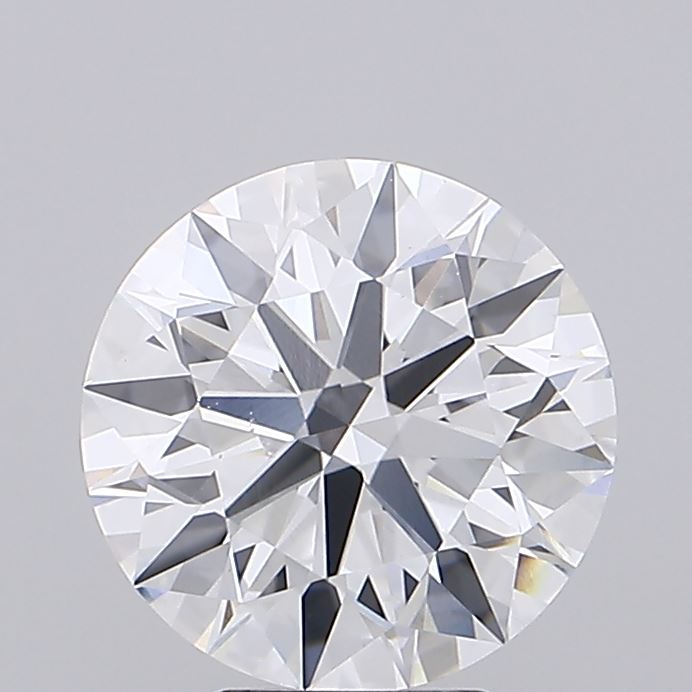 3.08ct Round D VVS2 Lab Created Diamond