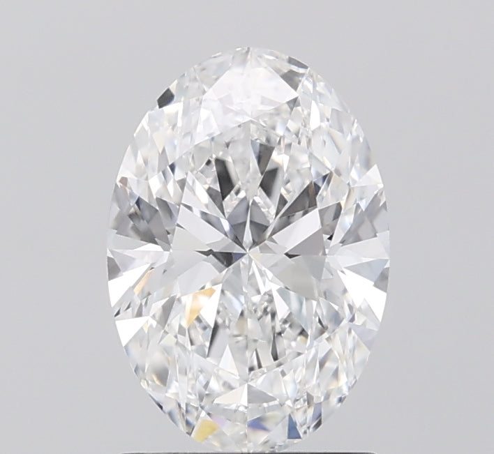 1.5ct Oval D VVS2 Lab Created Diamond